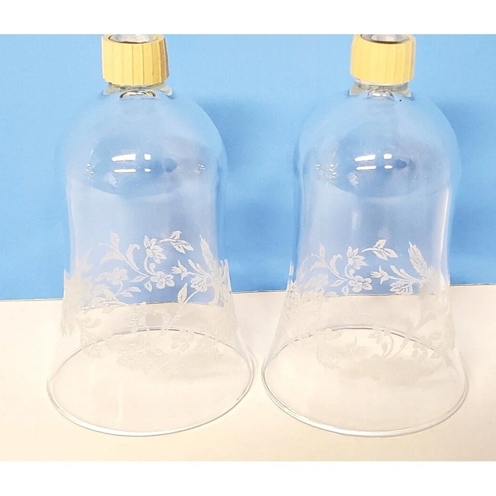 Votive Cups Embossed Floral Peg Candle Cup Homco Home Interiors QTY 2